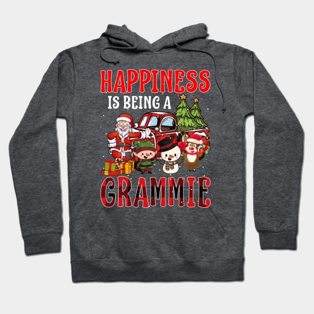 Happiness Is Being A Grammie Christmas Hoodie by intelus